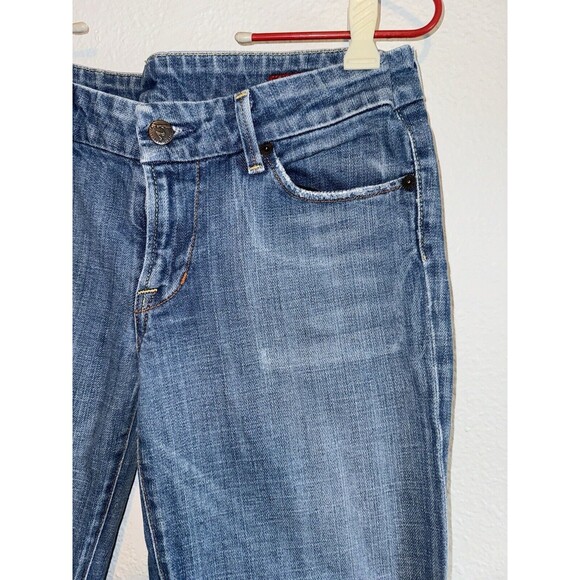Citizens of Humanity Womens Jeans Size 30 FAYE Low Waist Full Leg Stretch Flares - Picture 5 of 16
